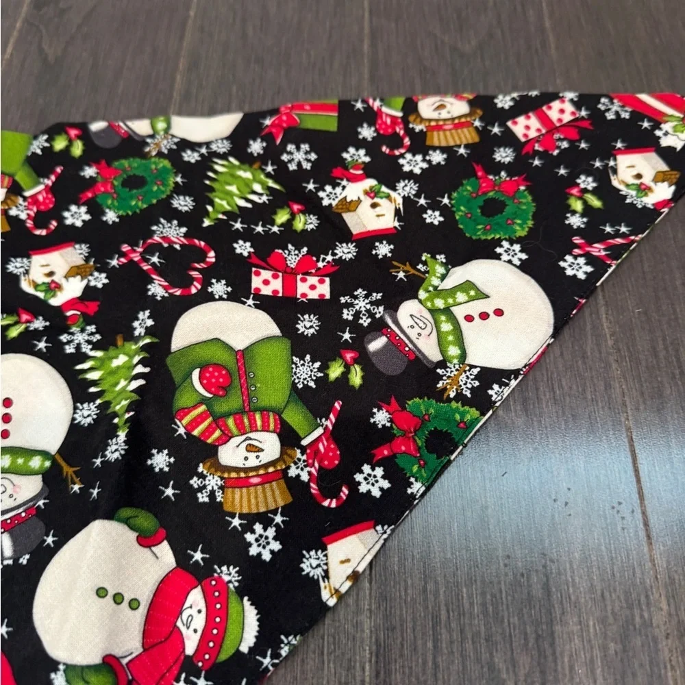 🎊HP🎉 NWOT Festive Snowman Christmas Dog Pet Holiday Bandana